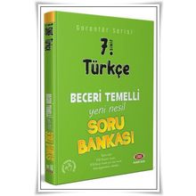 7. Sınıf Türkçe Garantör Beceri Temelli Soru Bankası-Data Yayınları
