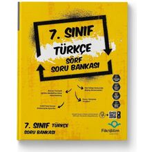 7. Sınıf Türkçe Sörf Soru Bankası-FikriBilim Yayınları