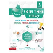 7. Sınıf Türkçe Yeşil Defter Tadında Tane Tane - Nartest Yayınları