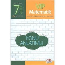 7. Sınıf VIP Matematik Konu Anlatımlı - Editör Yayınları