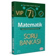 7. Sınıf Vip Matematik Soru Bankası Editör Yayınevi