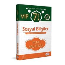 7. Sınıf VIP Sosyal Bilgiler Konu Anlatımlı - Editör Yayınları
