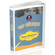 7. Sınıf VIP Türkçe Konu Anlatımlı Editör Yayınları