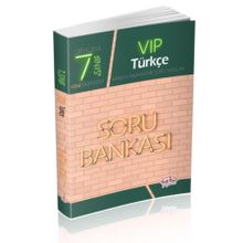 7. Sınıf Vip Türkçe Soru Bankası Editör Yayınevi