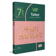 7. Sınıf Vip Türkçe Soru Bankası Test Kitabı Editör Yayınevi