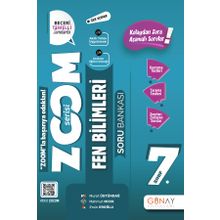7. Sınıf Zoom Fen Bilimleri Soru Bankası-Günay Yayınları