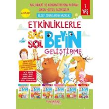 7 Yaş 6 Kitap Takım Etkinliklerle Sağ Beyin Sol Beyin Geliştirme Canan Öztürk