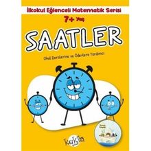 7+ Yaş İlkokul Eğlenceli Matematik Serisi Saatler Kukla Yayınları