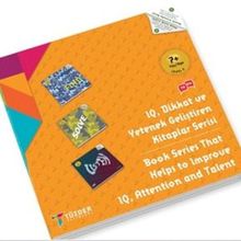 7+ Yaş Seti Level 2 Iq Dikkat ve Yetenek Geliştiren Kitaplar Serisi - Tüzder Yayınları