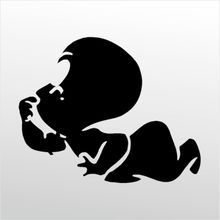 70 cm Casper Folyo Sticker