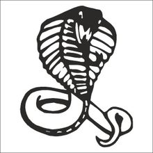 70 cm Cobra Folyo Sticker