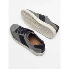 7ADIMDAAŞK 002Y22E4043 Gri Hakiki Deri Erkek Sneaker Ayakkabı