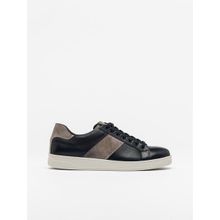 7ADIMDAAŞK 002Y22E4043 Lacivert Hakiki Deri Erkek Sneaker Ayakkabı