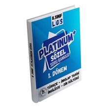 8. Sınıf 1. Dönem LGS Platinum Sözel Soru Bankası-Fi Yayınları