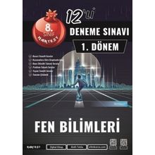 8. Sınıf 1. Dönem Mod 12 Fen Bilimleri Deneme Sınavı - Nartest Yayınevi