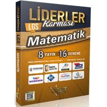 8.Sınıf 8 Yayın 16 Deneme LGS Matematik Denemeleri Liderler Karması