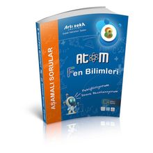 8. Sınıf Atom Fen Bilimleri Aşamalı Soru Bankası Artı Zeka Yayınları