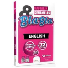 8. Sınıf Bla Bla 32 Haftalık İngilizce Denemeleri Günay Yayıncılık