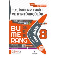 8.Sınıf Bumerang T.C. İnkılap Tarihi ve Atatürkçülük Etkinlikli Akıllı Kitap Soru Bankası