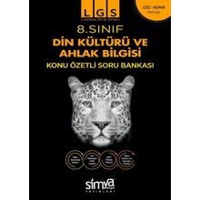 8. Sınıf Din Kültürü Konu Özetli Soru Bankası-Simya Yayınları