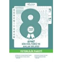 8. Sınıf Din Kültürü ve Ahlak Bilgisi Depar Yeterlilik - Bilfen Yayınları