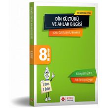 8. Sınıf Din Kültürü ve Ahlak Bilgisi Konu Özetli Soru Bankası Seti Sonuç Yayınları