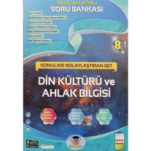 8. Sınıf Din Kültürü ve Ahlak Bilgisi Konuları Kolaylaştıran Set - Zeka Küpü Yayınları
