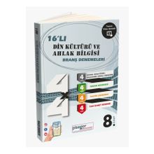 8.sınıf Din Kültürü Ve Ahlak Bilgisi Pisagor 16'lı Branş Denemeleri -Zeka Küpü Yayınları