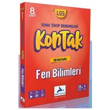 8. Sınıf Fen Bilimleri 30 Kontak Deneme Paraf Yayınları