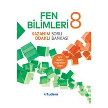 8. Sınıf Fen Bilimleri Kazanım Odaklı Soru Bankası Tudem Yayınları