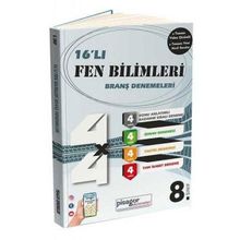 8.sınıf Fen Bilimleri Pisagor 16'lı Branş Denemeleri - Zeka Küpü Yayınları