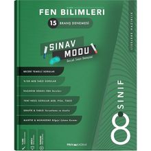8. Sınıf Fen Bilimleri Sınav Modu 15 Deneme-Pruva Akademi Yayınları