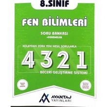8. Sınıf Fen Bilimleri Soru Bankası+Denemeler-Avantaj Yayınları