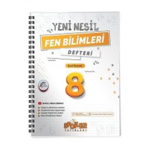 8. Sınıf Fen Bilimleri Yeni Nesil Defteri Spoiler Yayınları