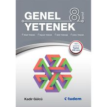 8.Sınıf Genel Yetenek - Tudem Yayınları