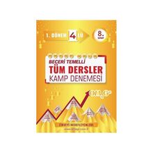 8. Sınıf Gold Tüm Dersler 1. Dönem 4'Lü Kamp DenemesiOkyanus Yayınları