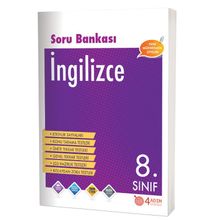 8. Sınıf İngilizce Soru Bankası - 4 Adım Yayınları