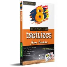 8.Sınıf İngilizce Soru Bankası Toy Akademi Yayınları