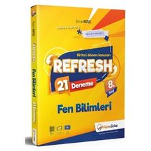 8. Sınıf LGS 1. Dönem Konuları Refresh Fen Bilimleri 21 Deneme Hiper Zeka Yayınları