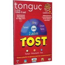 8. Sınıf LGS 2. Adım Tost Test Tonguç Akademi Yayınları