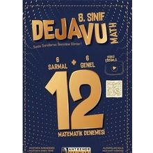 8. Sınıf LGS Dejavu Math 12 Matematik Denemesi Antrenör Yayınları