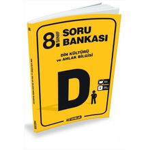 8. Sınıf LGS Din Kültürü ve Ahlak Bilgisi Soru Bankası-Hız Yayınları