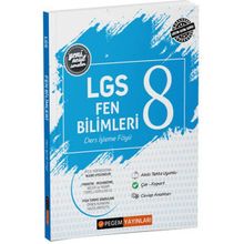 8. Sınıf LGS Fen Bilimleri Ders İşleme Föyü Pegem Akademi Yayınları