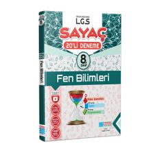 8. Sınıf LGS Fen Bilimleri Video Çözümlü 20'li Deneme Evrensel İletişim Yayınları