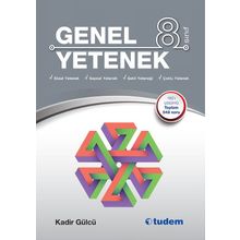 8. Sınıf Lgs Genel Yetenek Kitabı -Tudem Yayınları