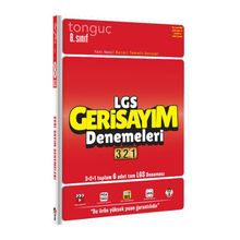 8. Sınıf LGS Geri Sayım Denemeleri 321-Tonguç Yayınları
