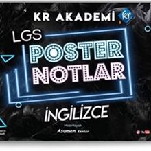 8. Sınıf LGS İngilizce Poster Notlar-KR Akademi Yayınları