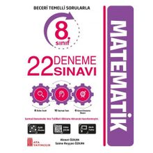 8. Sınıf LGS Matematik 22 Deneme Sınavı - Ata Yayınları