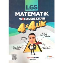 8. Sınıf LGS Matematik 4x4 Video Ders Kitabı Etkili Matematik Yayınları