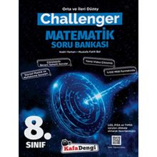 8. Sınıf LGS Matematik Challenger Soru Bankası / Kafadengi Yayınları